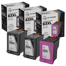Reman Ink Replacement for HP 63XL HY (2 Blk, 1 Color, 3-Pk) picture