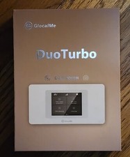 GlocalMe DuoTurbo U3X 4G LTE Portable Dual Modum WiFi HotspotTouch Screen-Black picture