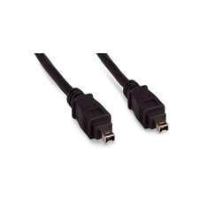 3ft Firewire Cable 4 Pin to 4 Pin - Black picture