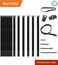 12 Pack 24-Inch Reusable Hook and Loop Cable Straps for Ultimate Organization picture