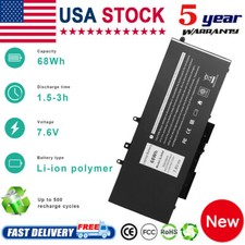 Replace 68Wh GJKNX Battery for Dell Latitude 5480 5580 E5490 15 3520 GD1JP New picture