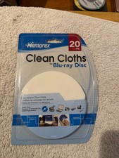 Memorex Clean Cloths for Blu-ray Disc 20 PK - NEW/SEALED picture