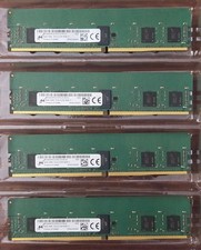 16GB (4X Lot) Micron 4GB 1Rx8 PC4-2133P ECC Server Memory MTA9ASF51272PZ picture