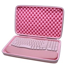 LTGEM Case for Logitech Wave Keys Keyboard Pink picture