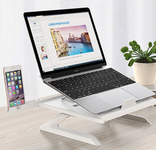 Adjustable Aluminum Laptop Stand Foldable Notebook Riser Portable Computer Desk  picture