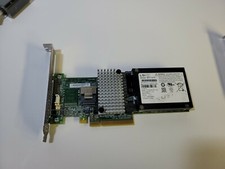 LSI - MegaRaid -SAS Controller Card -  6GB/S 2.0X8 PCI-E- L3-25121-61A w/Battery picture