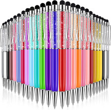 26 Pcs Crystal Stylus Ballpoint Pens for Capacitive Stylus 2-In-1 Glitter Spa... picture