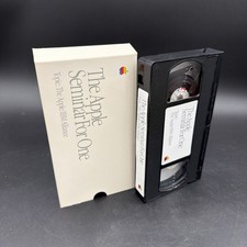 The Apple Seminar for One / IBM Alliance VHS 1990s RARE picture