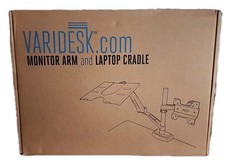 Varidesk.com  Monitor Arm And  Laptop Cradle 48017 brand new in box  picture