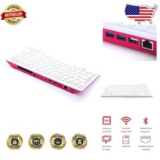 Raspberry Pi 400 Keyboard Computer | 1.8GHz Quad-Core Cortex A72 | Dual 4K HD... picture