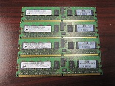 VINTAGE HP 2GB PC2-6400P DDR2 ECC REG Server RAM 499276-061  MT18HTF25672PY picture
