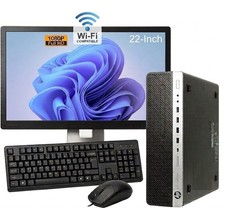 HP EliteDesk 800 G3 PC FAST SSD 22
