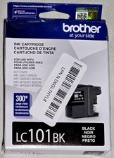 Brother OEM LC101BK Black Ink Cartridge Genuine picture