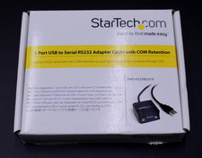 StarTech ICUSB2321F 1 Port USB to Serial RS232 Adapter Cable COM Retention NIB picture