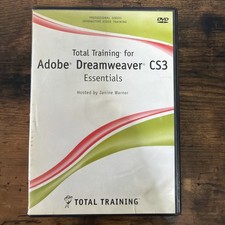 Total Training for Adobe Dreamweaver CS3 Advanced by Janine Warner DVD New picture