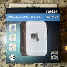 NETIS WF2120 150Mbps Wireless N Nano USB Adapter OPEN BOX picture
