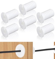 6 Pcs 3/4 Inch Wall Grommets for Cables, Cable Pass Through Silicone picture