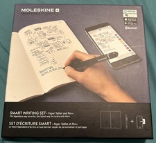 Moleskine Smart Writing Set Paper Notebook + Smart Pen NWP-F110 New Open Box picture