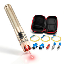 Visual Fault Locator Kit - 50KM Range Fiber Optic Cable Tester Tool Kit Red picture