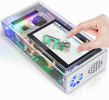 Raspberry Pi 5 PC Case with 4.3'' Touchscreen, M.2 Nvme SSD Slot 1231 Mb/S, 5 MP picture