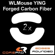 Corepad Skatez WLmouse YING Forged Carbon Fiber 8K Wireless Replacement Mouse Feet picture