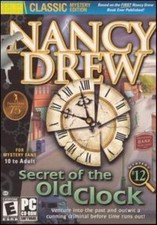 Nancy Drew: Secret of the Old Clock PC CD mystery past criminal ESP puzzle game picture
