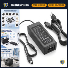 24V Universal Power Adapter for Epson POS Printers TM-T88II T88III PS-180 PS-170 picture