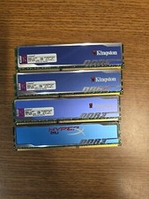 Kingston HyperX Blu 4GB Kit (2x2GB) DDR3 1600MHz SDRAM (KHX1600C9D3B1K2/4GXETR) picture