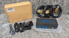 VPFET 4K@120Hz DisplayPort KVM Switch USB 3.0, HDMI, Dual Monitors, VP-SW232 picture