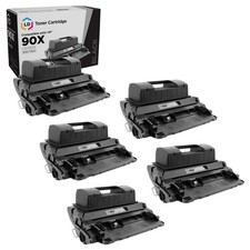 5PK LD Reman CE390X Compatible With HP 90X Black Toner Cartridge for M602 M603dn picture