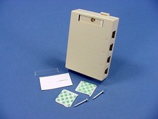 Leviton 41089-4IP Ivory 4-Port Quickport Compact Surface Mount Housing Box picture