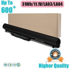 BATTERY REPLACE WITH HP SPARE 776622-001 (LA03 LA04) For HP 15-f272wm 15-f222wm picture