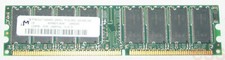RAM Micron PC2100U 128MB DDR 266 MHz CL2.5 Computer Memory PC 2100 picture