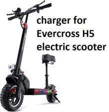 🔥fast charger 5A 3-Prong AC Adapter For Evercross H5 800W Electric Scooter HKT picture