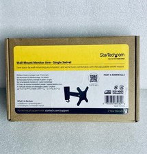 New StarTech Wall-Mount Monitor Arm Single Swivel For 13