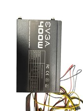 EVGA 400W Certified 20+4-Pin 4+4-Pin 12V ATX Desktop Power Supply 100-N1-0400 picture