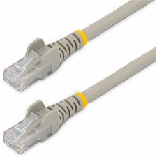 StarTech 3 ft. CAT6 Ethernet Cable - 10 Pack - ETL Verified - Gray CAT6 Patch picture