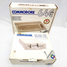 Commodore 64C GEOS + 1541-II Drive Matching Serial Box Manuas Disks Untested picture