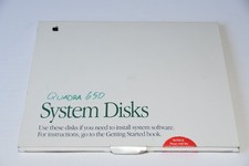 1991 Vintage Apple Macintosh Mac System Disks 914-0363-B Software Quadra 650 610 picture