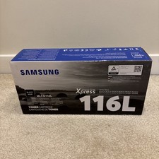 Samsung 116L Printer Xpress Black Toner Cartridge MLT-D116L Genuine OEM NEW picture