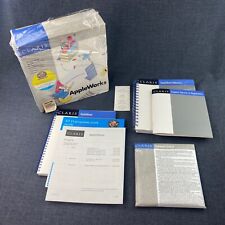 Apple II Claris Appleworks 1988 V. 2.1 Software ProDOS Complete NOS New Open Box picture