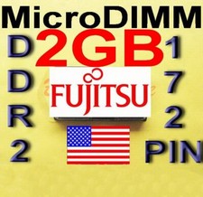 (2GB RAM) 1x2G FUJITSU LIFEBOOK P1500 P1510 P1610 P1620 P7120 MicroDIMM USA μ picture