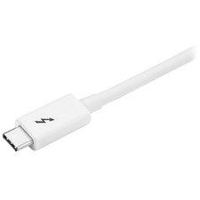 StarTech.com 3.3ft (1m) Passive Thunderbolt 3 Cable, 20Gbps, 100W PD, 4K Video, picture