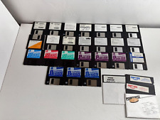 Lot of Vintage DOS/Windows Programs, Games, Publish Works Design, Floppy 3.5