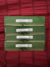 4 LOT SK Hynix 8GB 1Rx8 PC4-2666V-ED2-11 ECC Unbuffered Server HMA81GU7CJR8N-VK picture