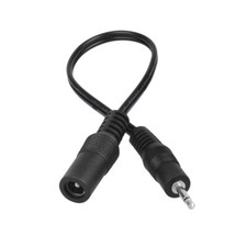 5PCS 2.5mm Female to 2.5mm Male Stereo Jack Audio Cable Adapter Connector picture