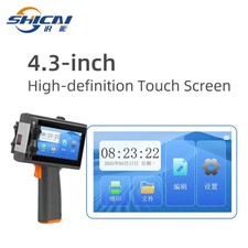 Portable 12.7mm Hand Held Ink Jet Printer for Production Date Batch Logo picture