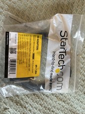 StarTech USB to Parallel DB25 Adapter Cable ICUSB1284D25 Black  6 ft  new picture