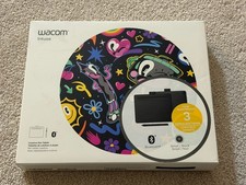 Wacom Intuos Small Wireless Bluetooth Graphics Tablet Black, CTL4100WL/K0-AA picture