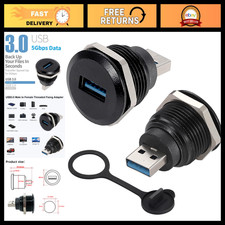 2PCS USB 3.0 Male to Female Adapter, High-Speed Data Transfer Connector picture